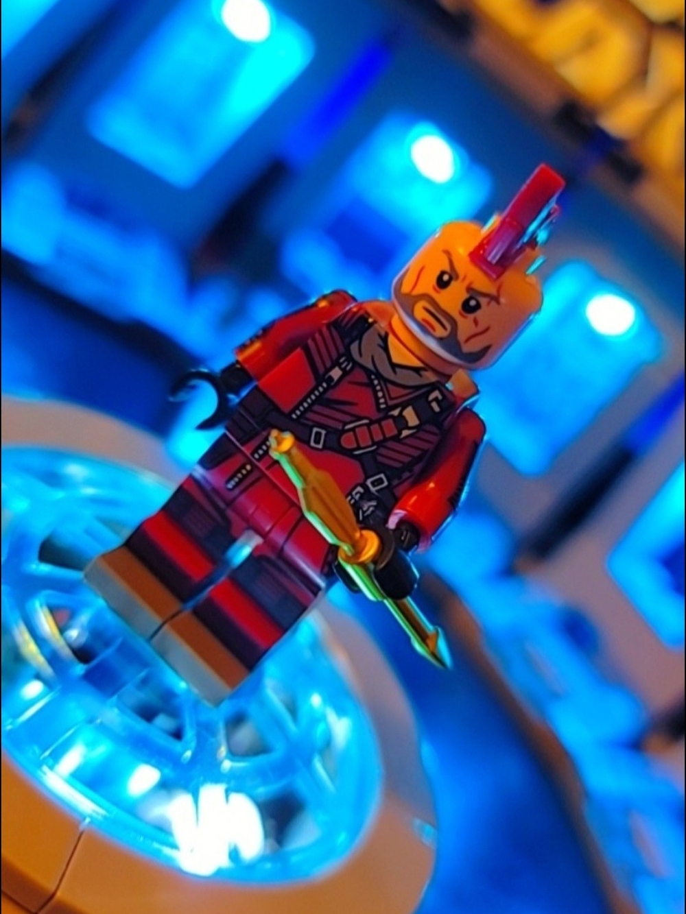 Guardians Of The Galaxy Kraglin Minifigure Lego Compatible